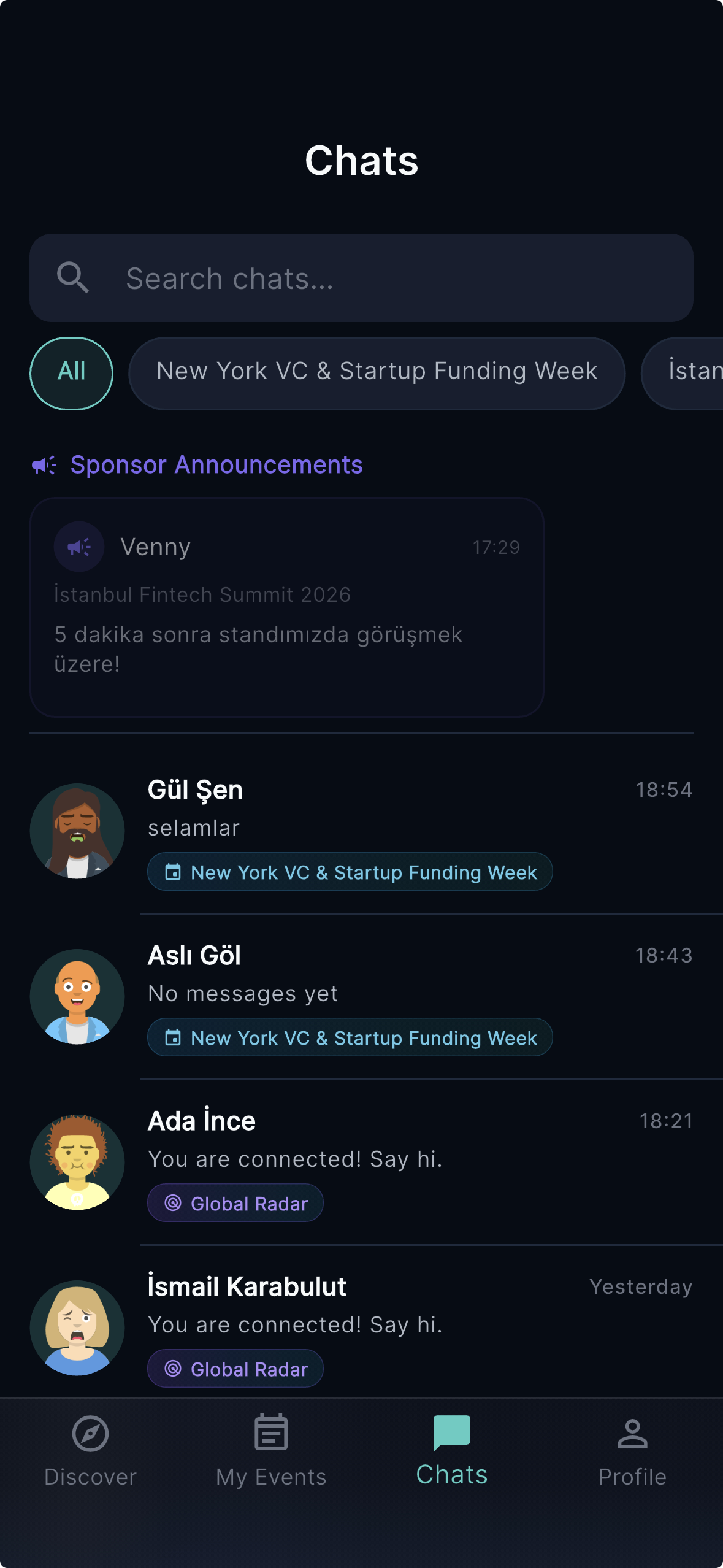 Chat & Meetup